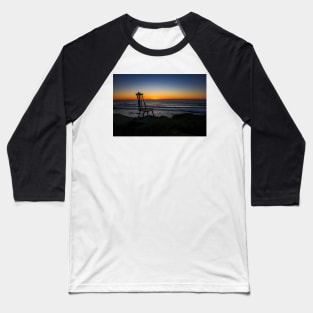 Chair Over Looking The Pacific Ocean Baseball T-Shirt